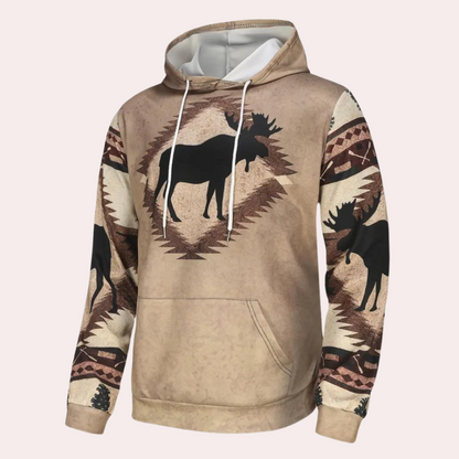 LOGAN - Sweat à Capuche Classique pour Hommes