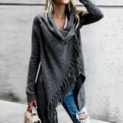 MIES - Cardigan à Franges pour Femmes