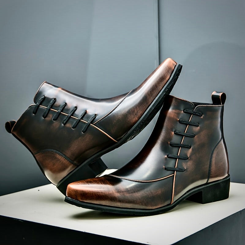 Bottes en Cuir Homme Élégantes - BerlinGlamour