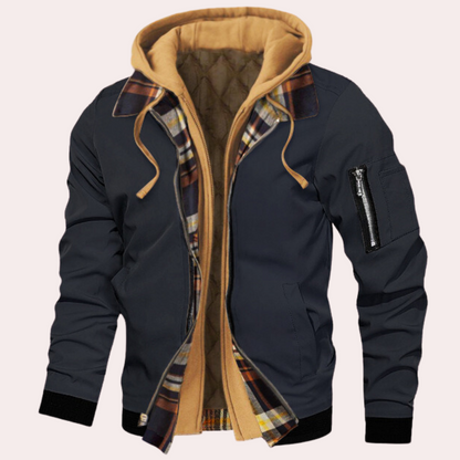 DYLAN - Manteau d'Hiver à Capuche Pour Homme