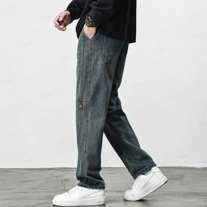 Jean Slim Homme Denim Étretch Confortable