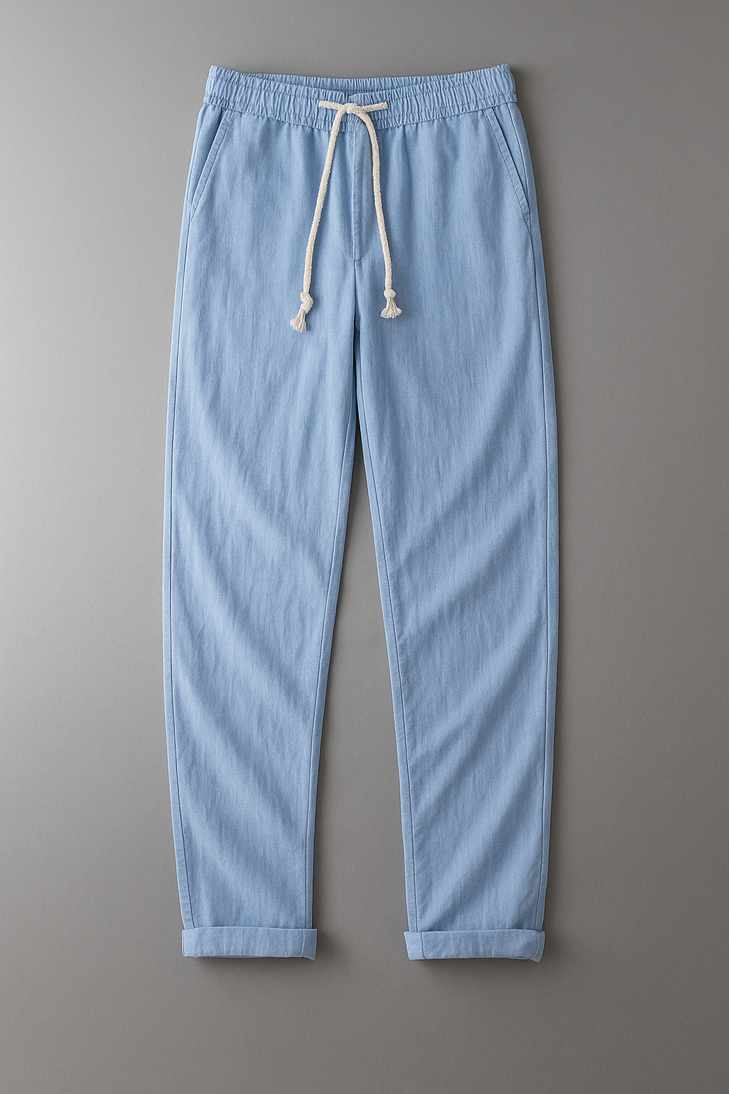 Pantalon Lin Mélangé Homme Confortable