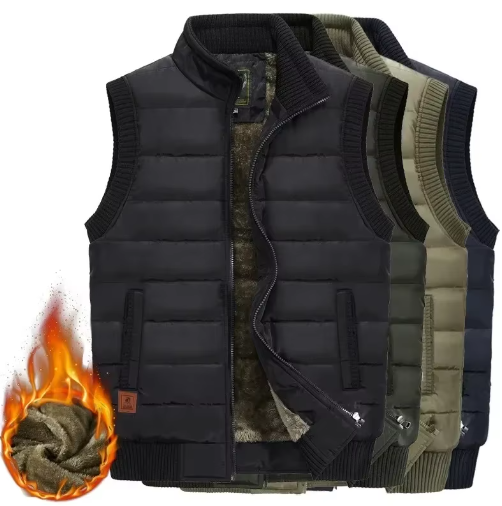 Veste Extérieure Hiver Doublée pour Homme