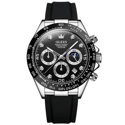 Montre Homme Élégante Acier Inoxydable