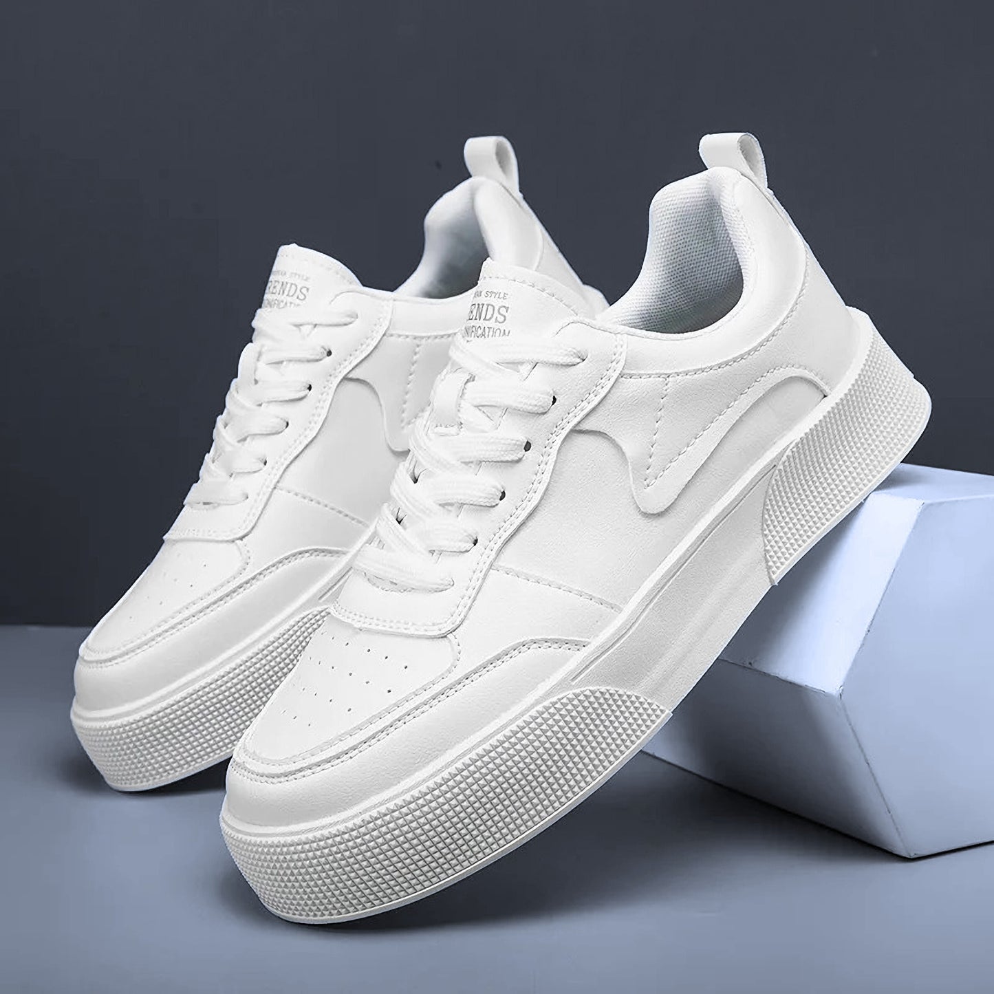 Baskets Homme Blanches Lacets Classiques