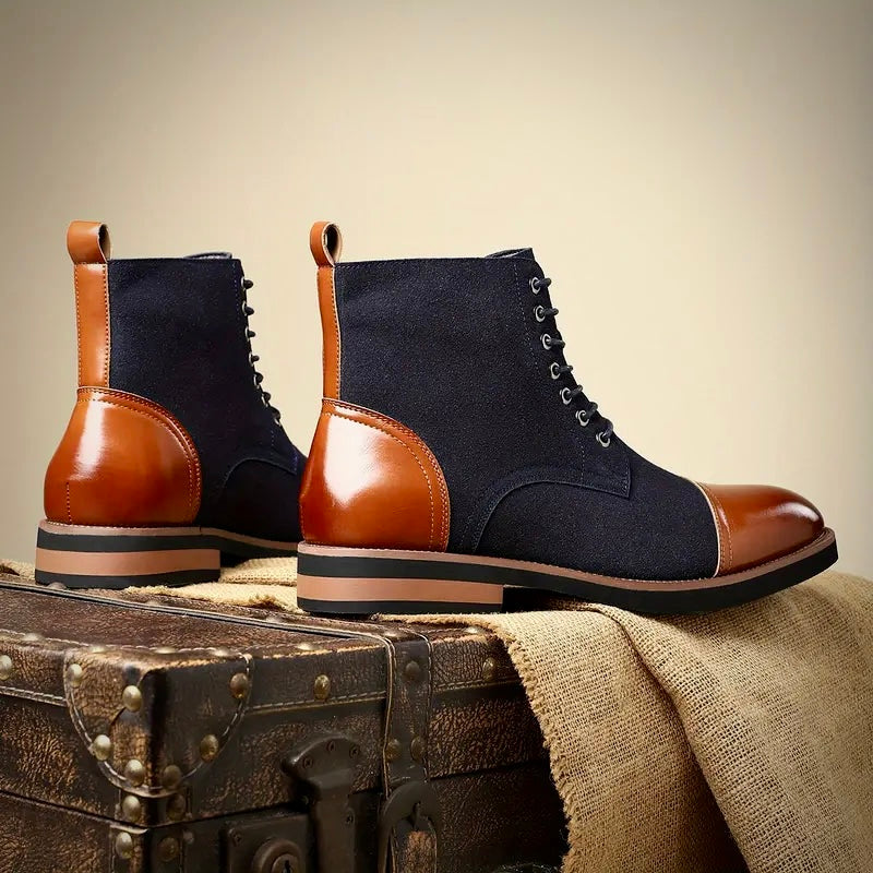 Chaussures Homme Oxford Cuir Noir Élégant