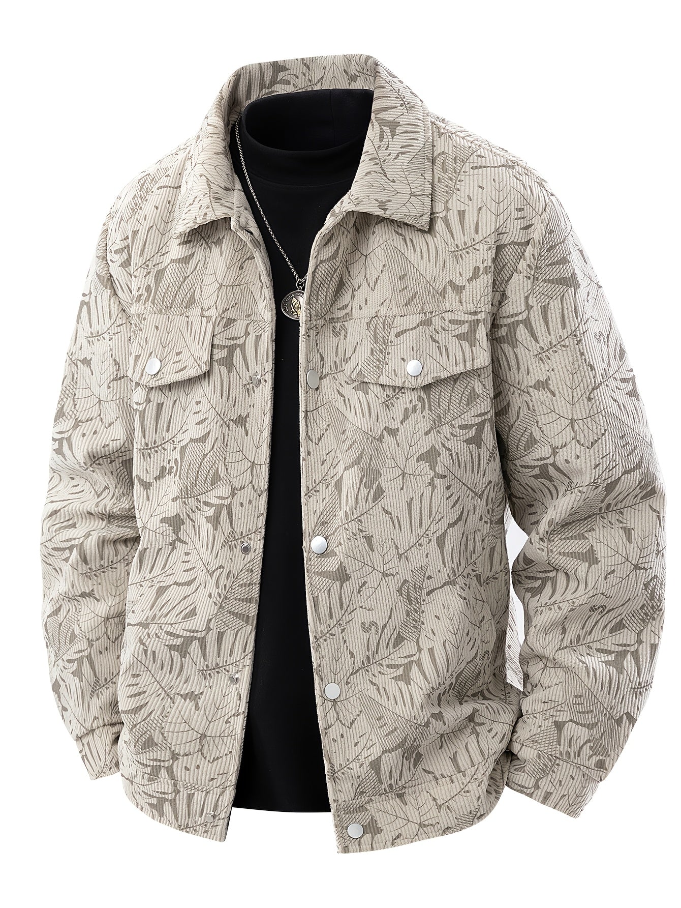 Veste Cuir Homme Décontractée