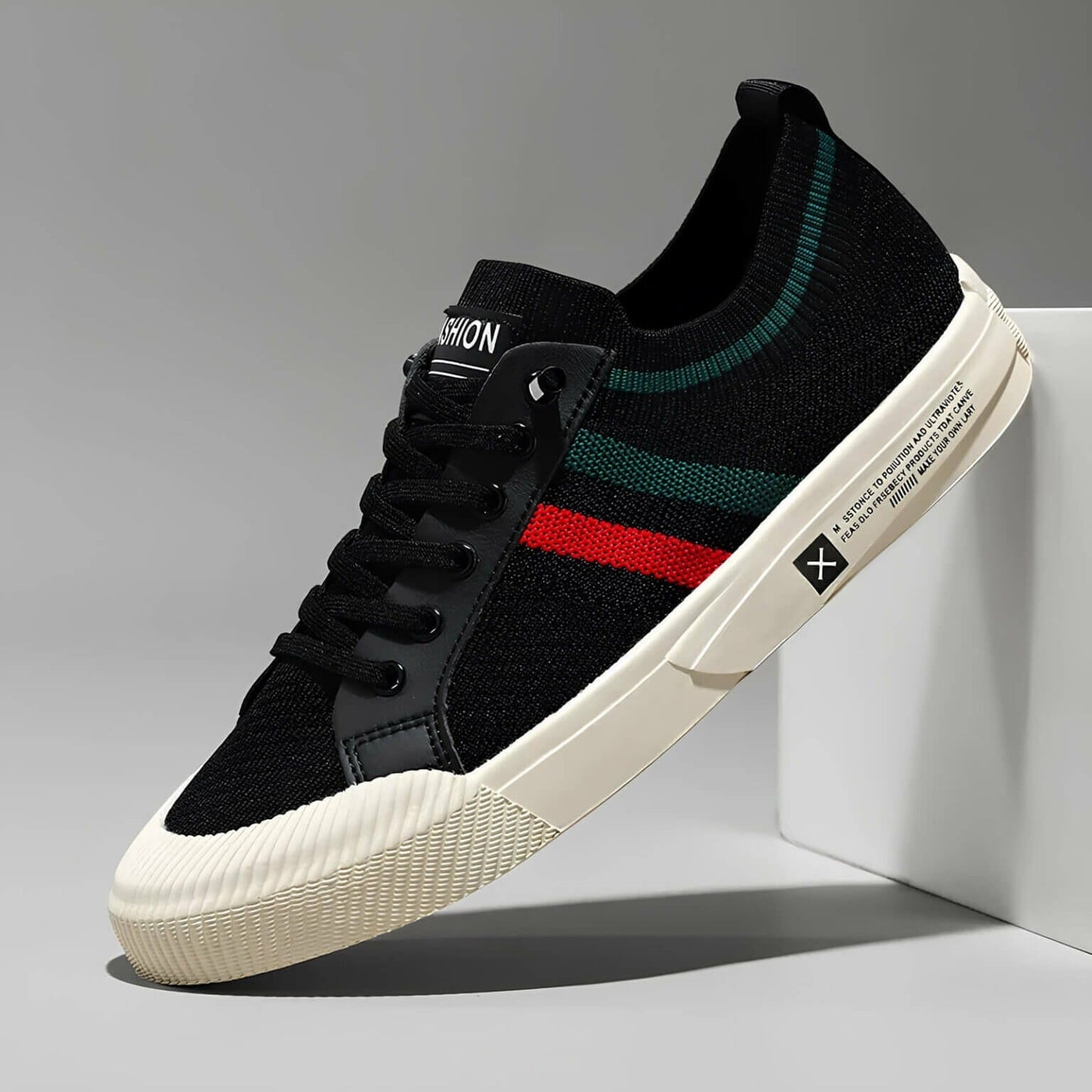 Baskets Homme Cuir de Luxe