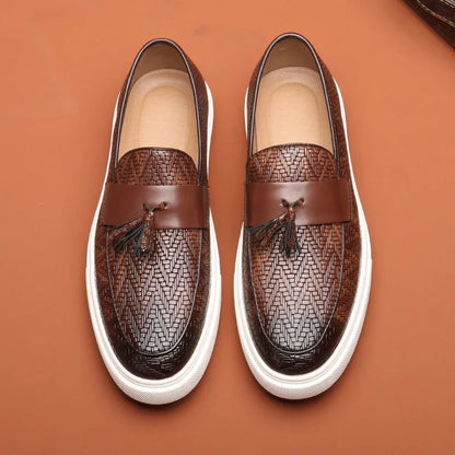 Mocassin Homme Cuir Élégant