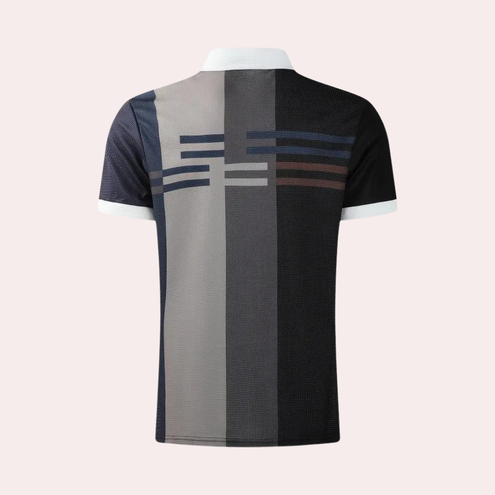 Chemise Polo Homme Zippée - Sport Chic et Respirant