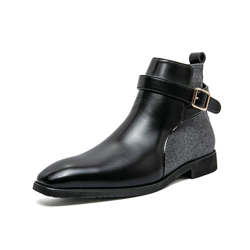 Bottines en Cuir pour Homme de Qualité