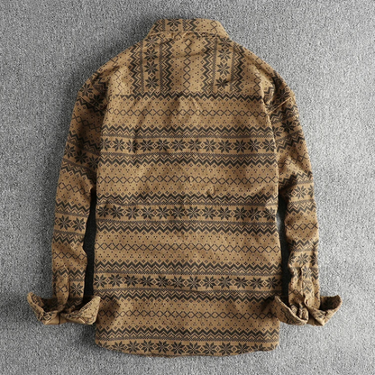 Chemise Homme Décontractée Style Vintage