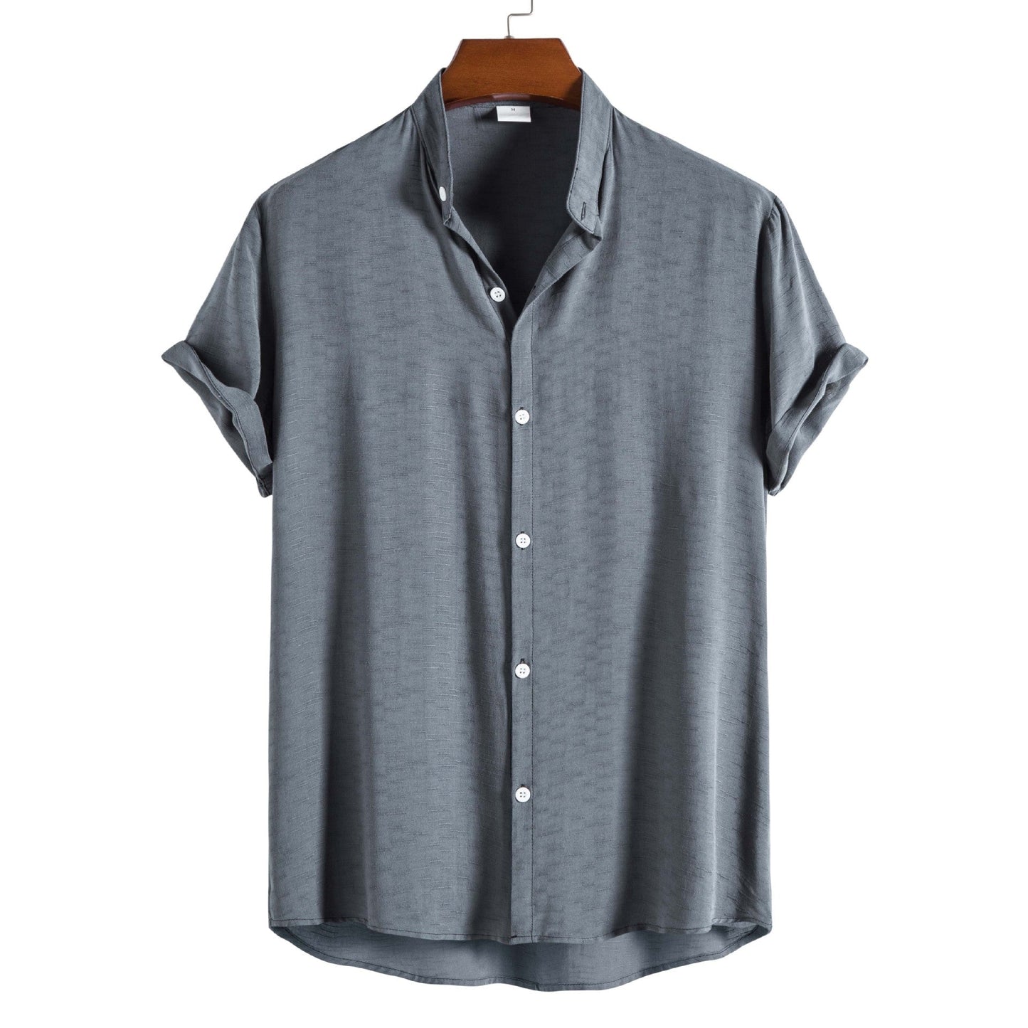 Chemise Homme Coton Élégant Blanc