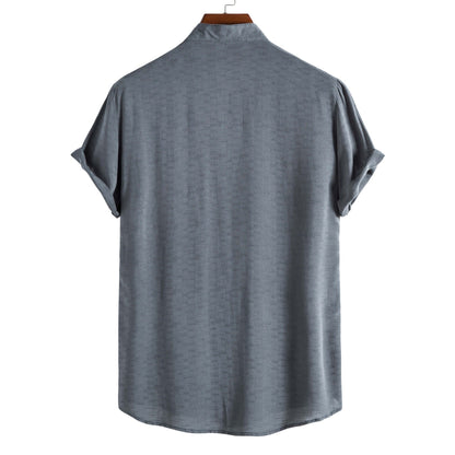 Chemise Homme Coton Élégant Blanc