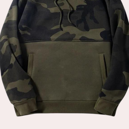 COSTAS - Sweat à Capuche Camouflage Décontracté pour Hommes