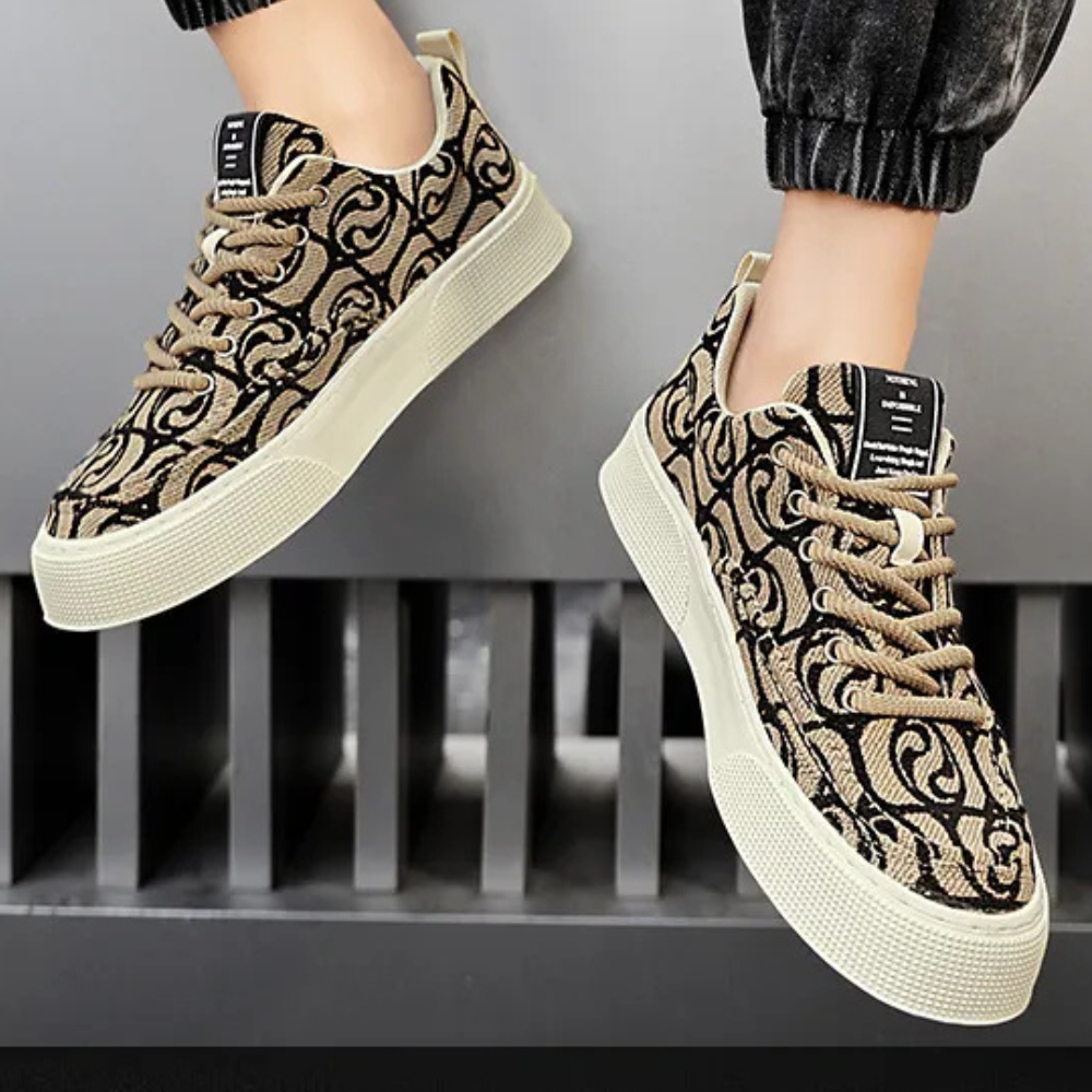 Baskets Homme Toile Basse Confortable - PanierRoyale
