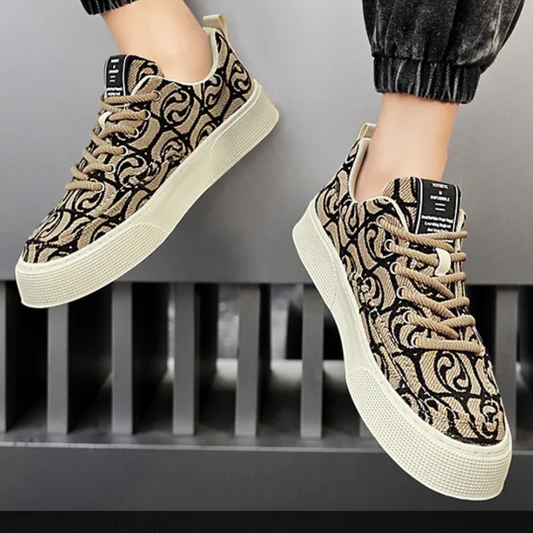 Baskets Homme Toile Basse Confortable - PanierRoyale