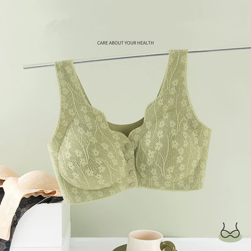 Soutien-gorge Femme Sans Armature Fermeture Frontale Confort Sans - PanierRoyale