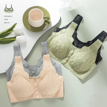 Soutien-gorge Femme Sans Armature Fermeture Frontale Confort Sans