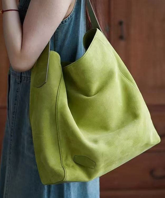 Large Green Faux Leather Crossbody Bags - EasyApparels