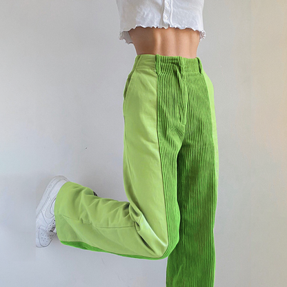 Pantalon Velours Confortable et Élégant
