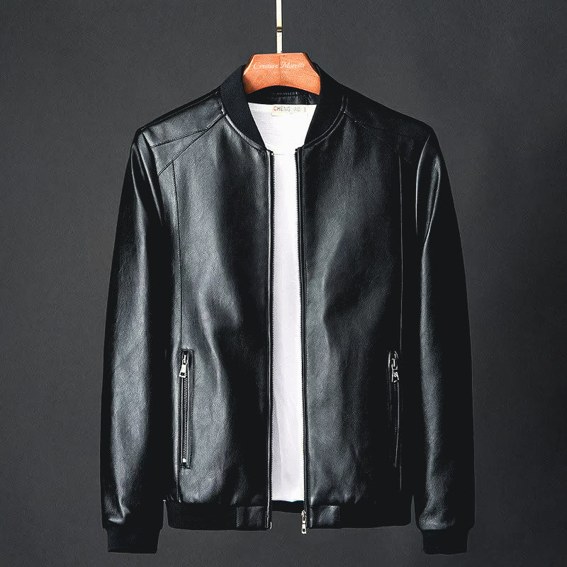 Veste en Cuir Homme Élégante et Robuste