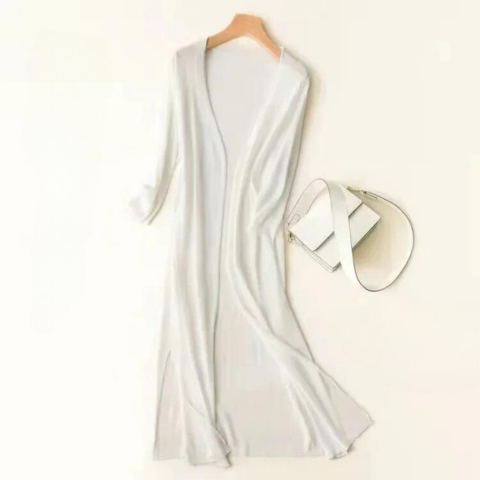 Cardigan Femme Léger et Long pour Élégance Féminine