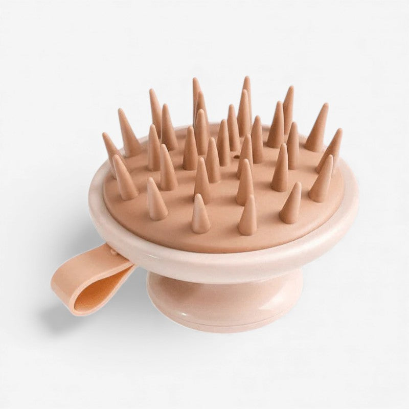 Brosse Massage Cuir Chevelu Doux et Délicat