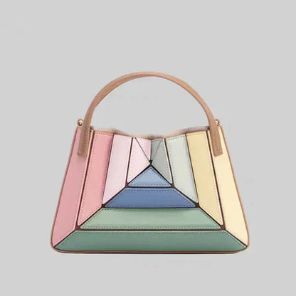 Sac à main géométrique chic et tendance