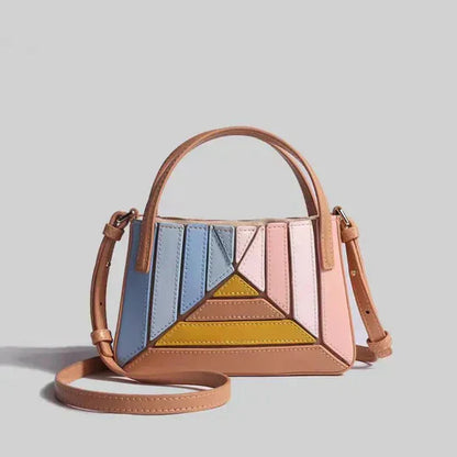 Sac à main géométrique chic et tendance