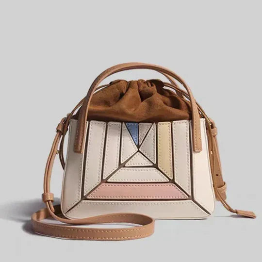 Sac à main géométrique chic et tendance