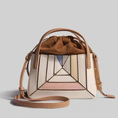 Sac à main géométrique chic et tendance