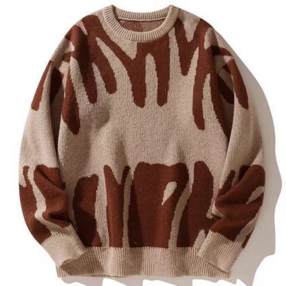 Pull Femme Élégant Noir et Blanc