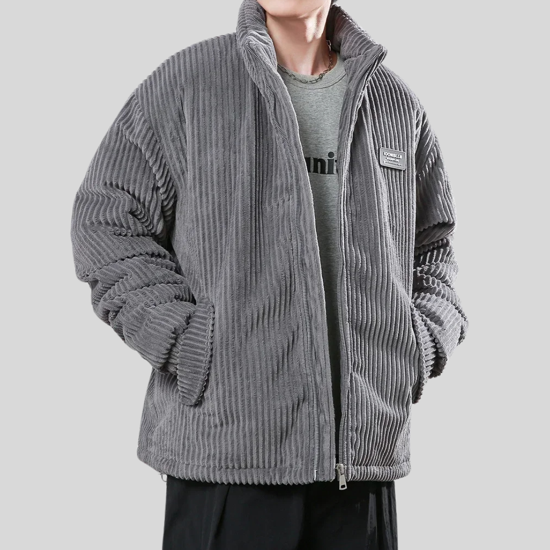 Veste Homme Hiver Chaude et Confortable à Col Montant - PanierRoyale