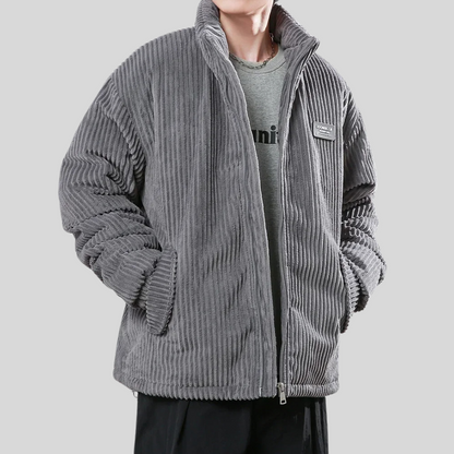 Veste Homme Hiver Chaude et Confortable à Col Montant - PanierRoyale