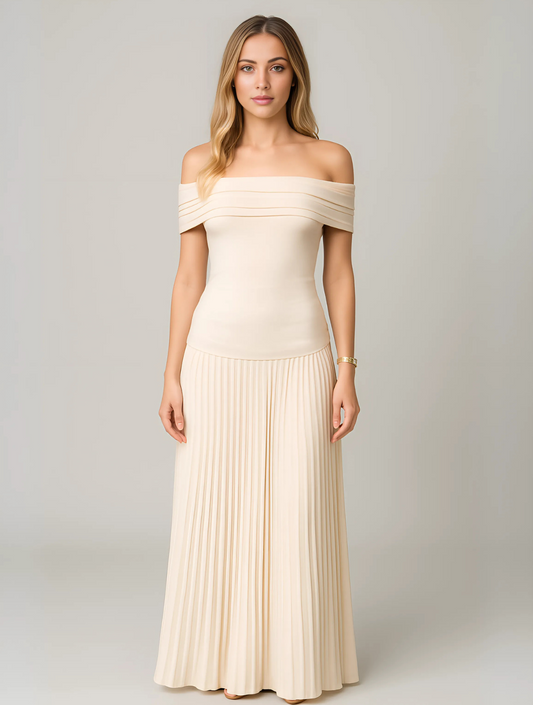 Robe de cérémonie femme grande taille élégante pour mariage - BerlinGlamour