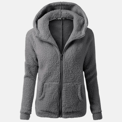 Veste Hiver Femme Doublure Polaire Réchauffante