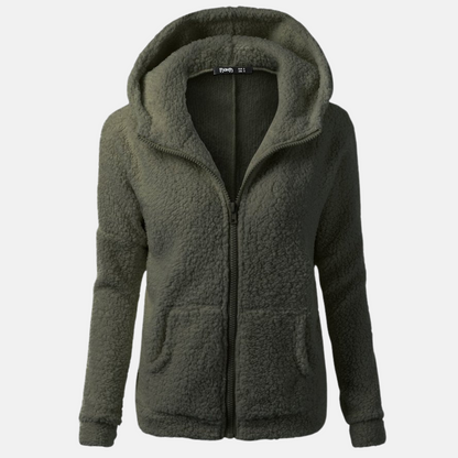Veste Hiver Femme Doublure Polaire Réchauffante