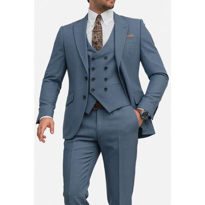 Costume Mariage Homme Classique Tailleur Noir Slim Fit