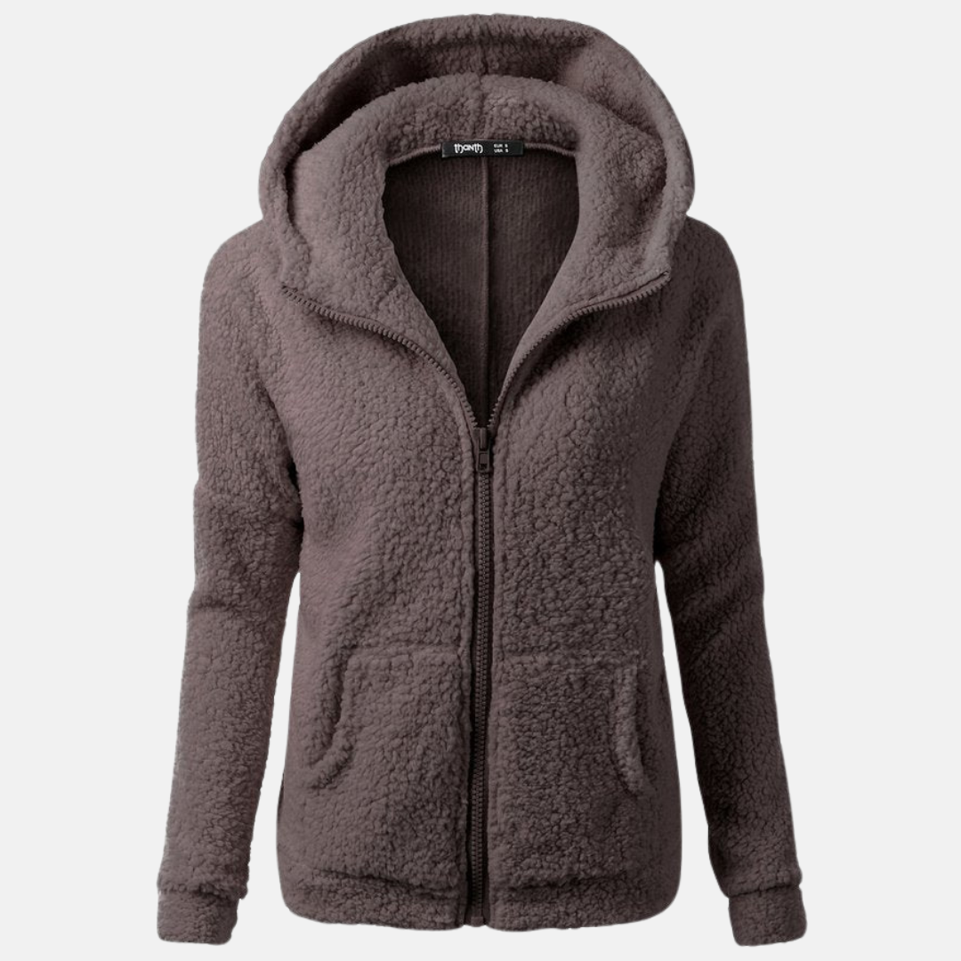 Veste Hiver Femme Doublure Polaire Réchauffante