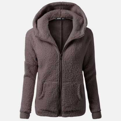 Veste Hiver Femme Doublure Polaire Réchauffante