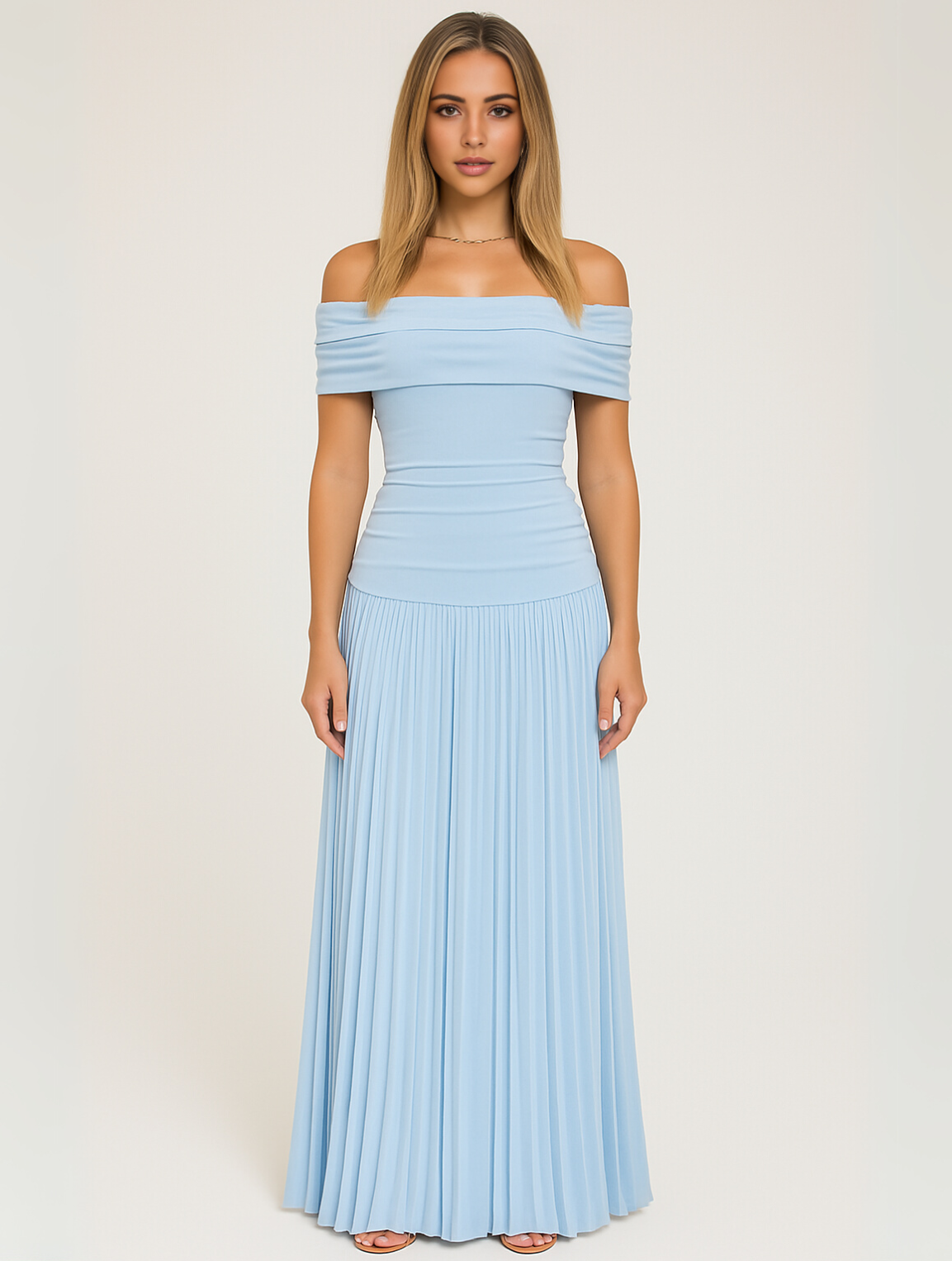 Robe de cérémonie femme grande taille élégante pour mariage