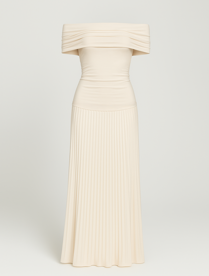 Robe de cérémonie femme grande taille élégante pour mariage