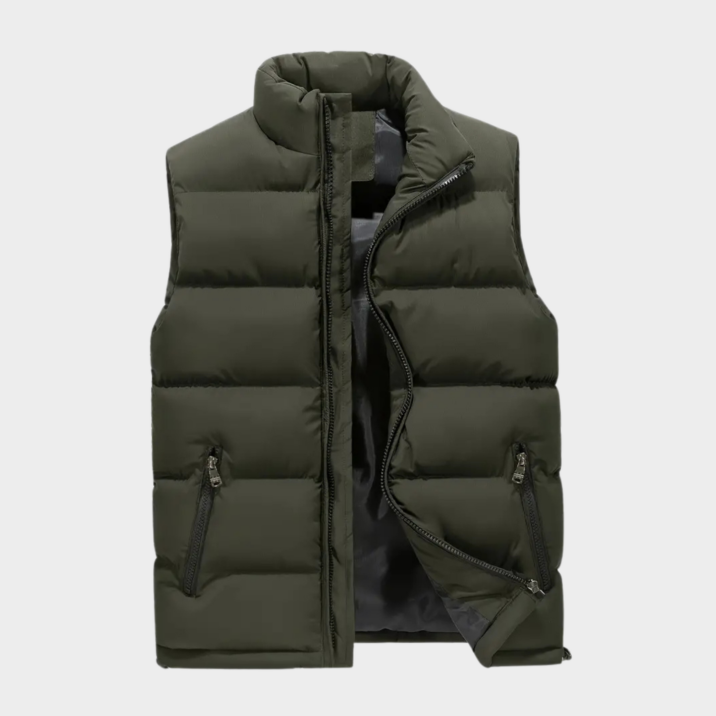 Gilet d'Homme Thermique avec Poches Zippées - BerlinGlamour
