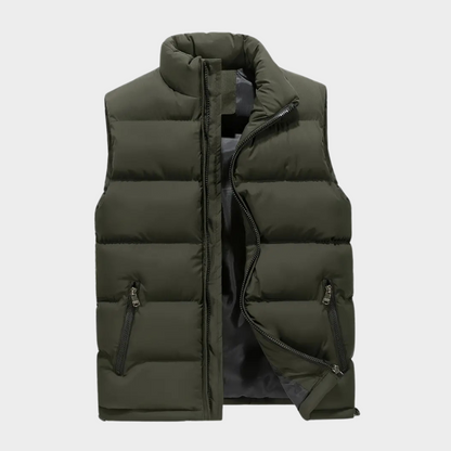 Gilet d'Homme Thermique avec Poches Zippées - BerlinGlamour