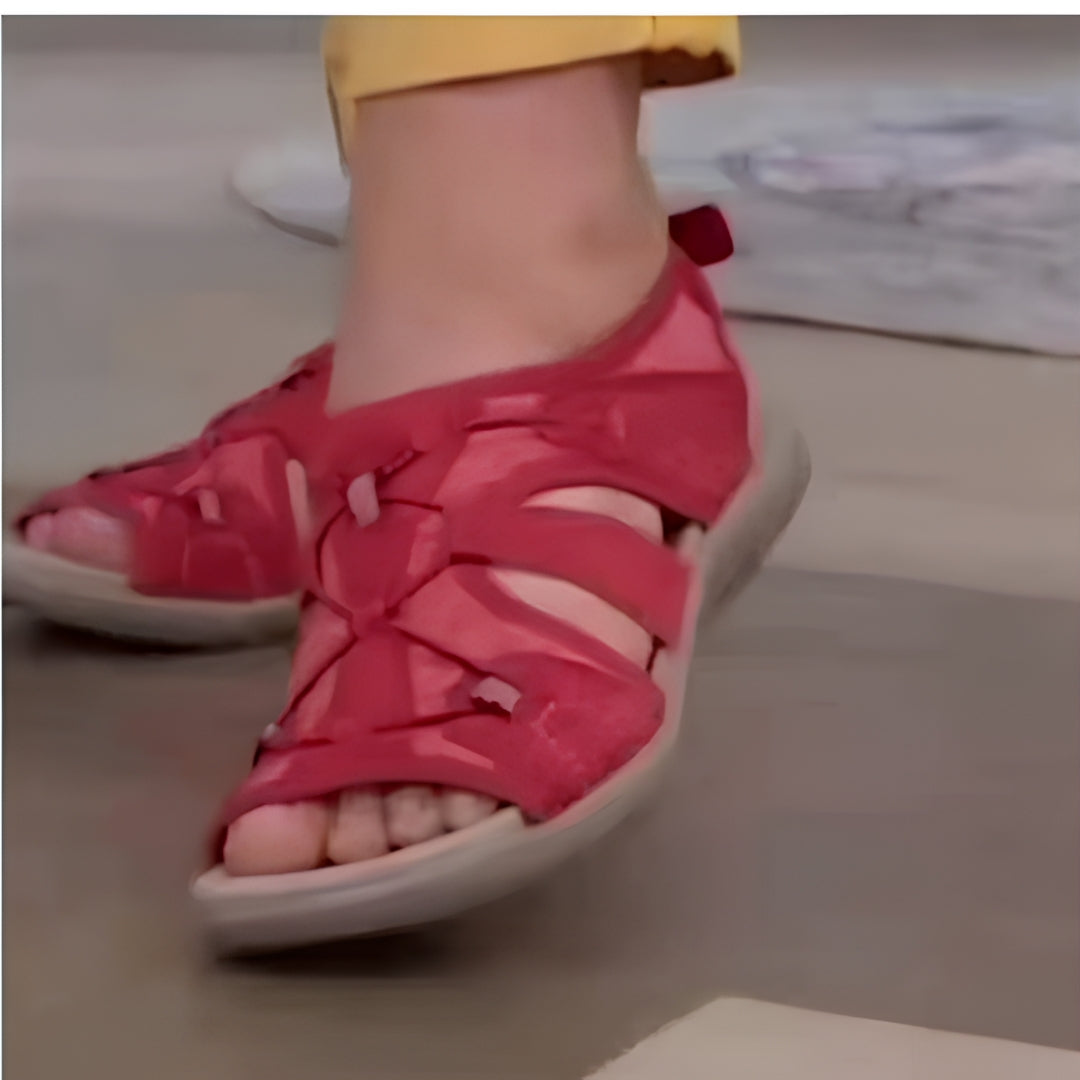 Sandales Femmes Confortables à Talons Réglables