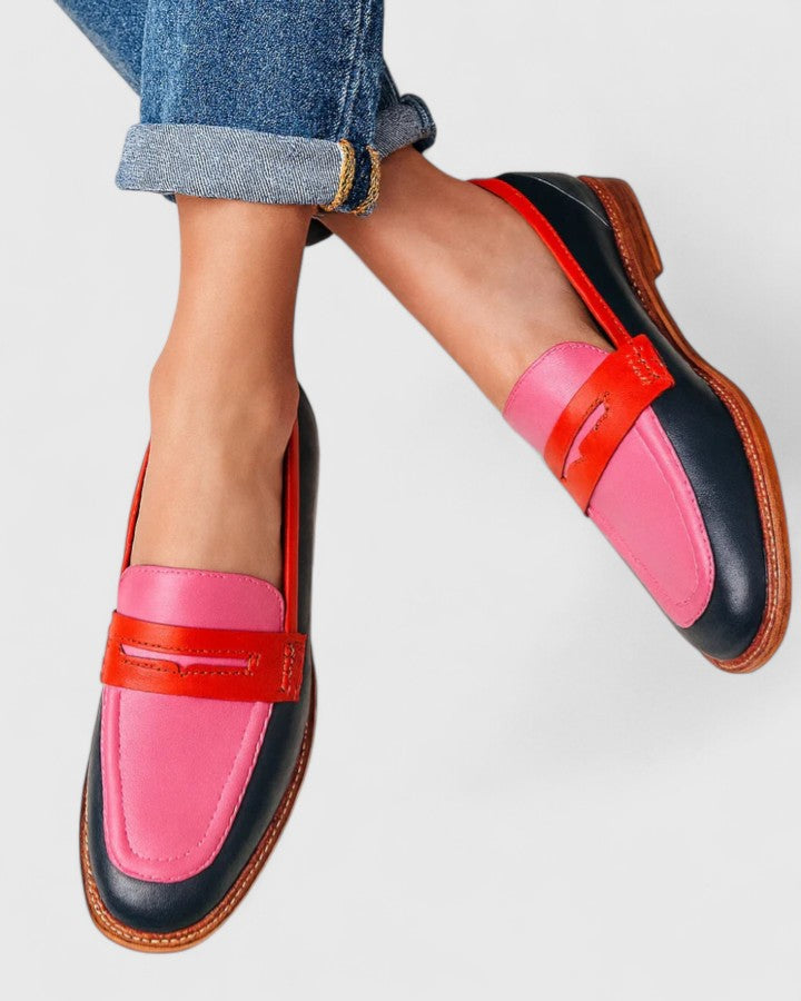 Mocassins Femme Cuir Confort Coupe Classique - PanierRoyale