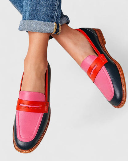 Mocassins Femme Cuir Confort Coupe Classique - PanierRoyale