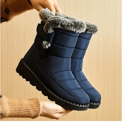 Bottes Femmes Hiver Basses et Chauffantes