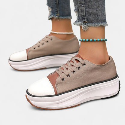 Baskets Femmes Mode Rondes Confortables